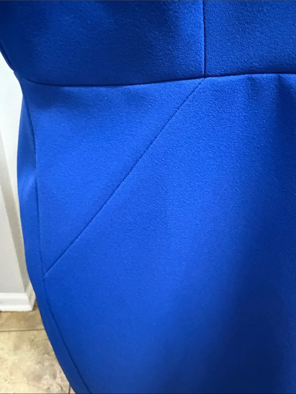 J. Crew Cobalt Blue Cap-Sleeve Sheath Dress